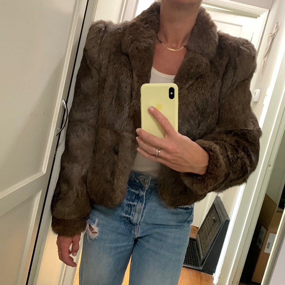Fur coat